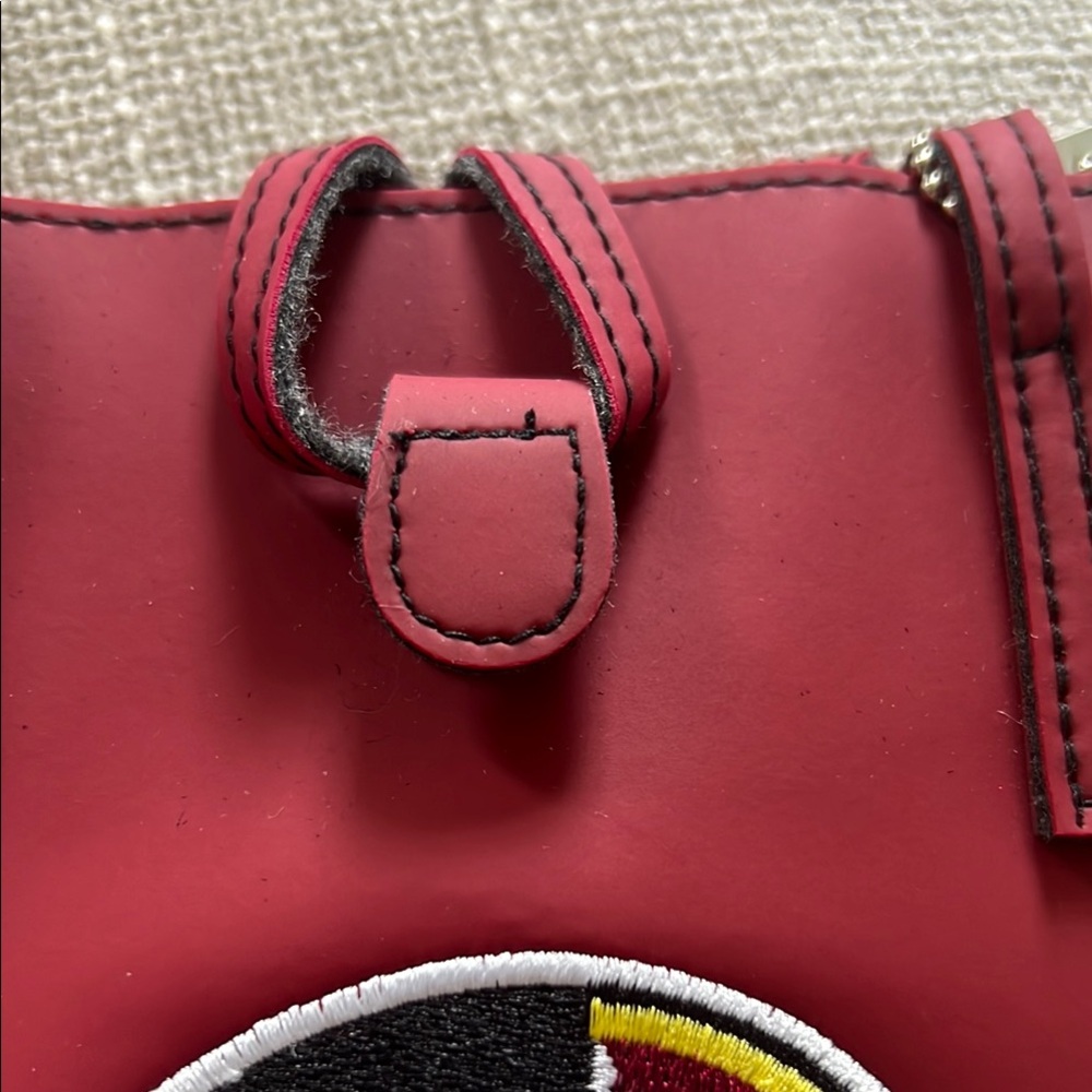 Alan Stuart Maroon Tote with Seminoles Emblem - Picture 6 of 10